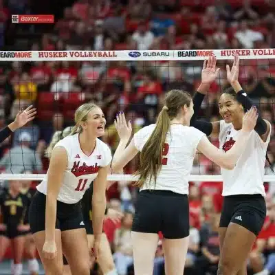 Nebraska Firepower Too Much as Huskers Sweep Shockers