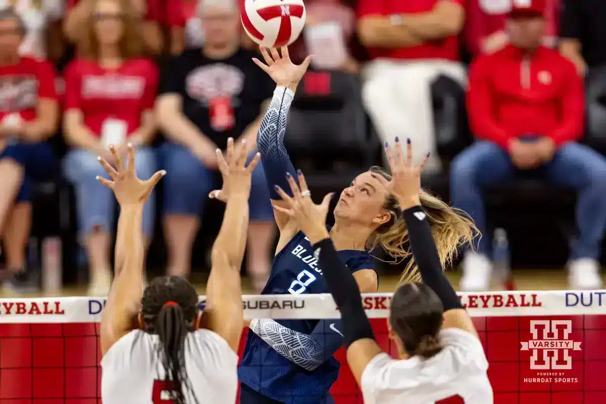 Nebraska Volleyball v Creighton | Sept. 10, 2024. No. 1 Nebraska Volleyball, No. 18 Creighton Set for Class at CHI Health Center Omaha