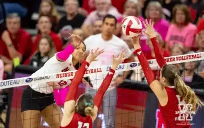 Landfair Settling in as No. 2 Nebraska Volleyball Approaches Halfway Point of Big Ten Play