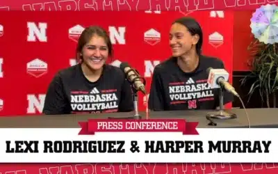 Lexi Rodriguez and Harper Murray Talk Recovery for Nebraska Volleyball | Press Conference