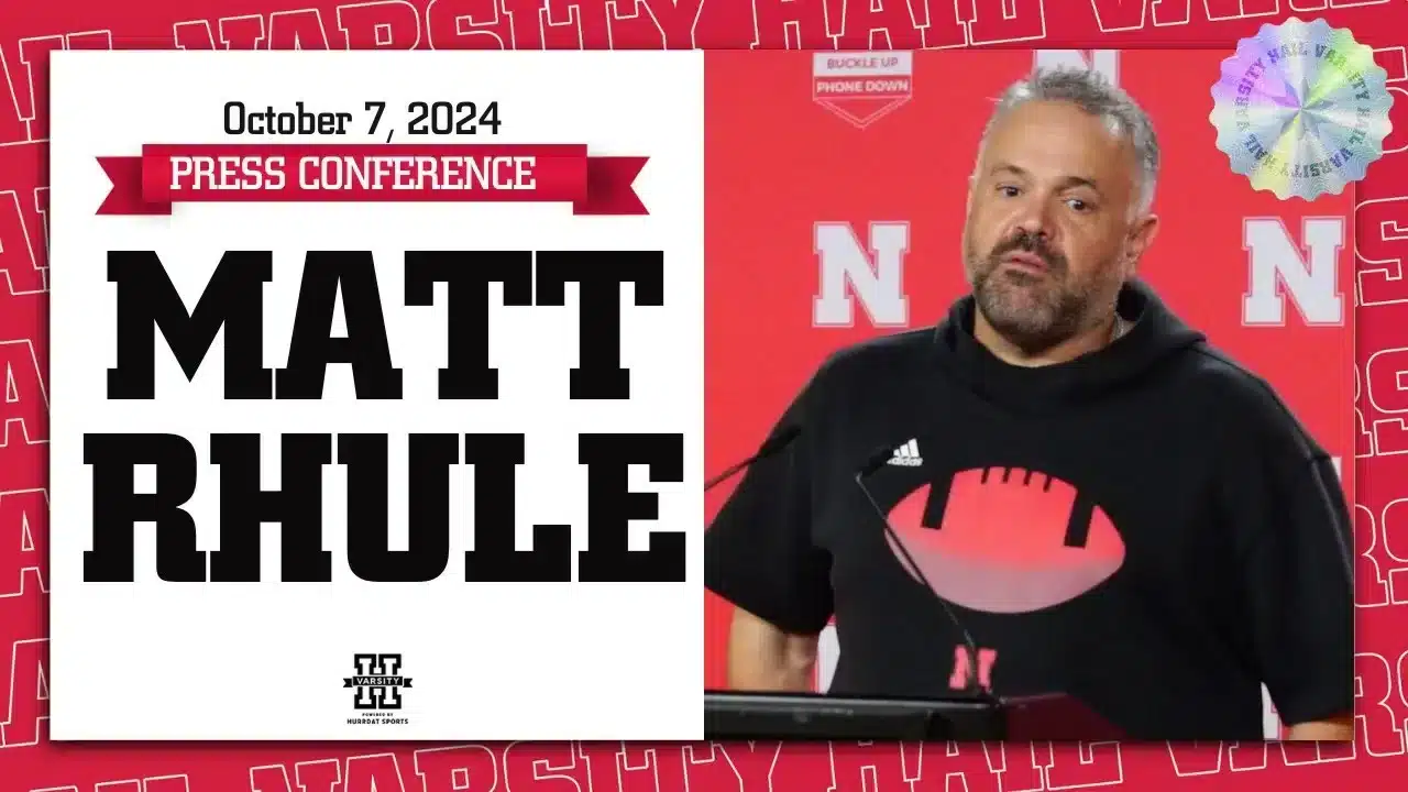 Matt Rhule Press Conference | Recapping Huskers Win Over Rutgers Heading Into Bye Week