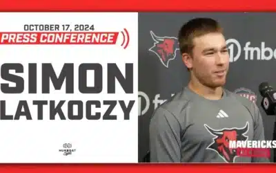 Omaha Goalie Simon Latkoczy Press Conference I October 16, 2024