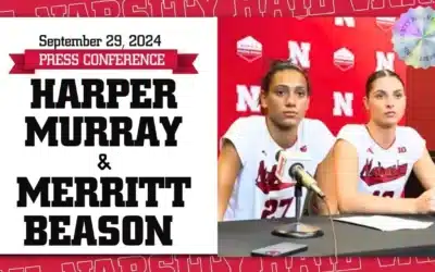 Harper Murray and Merritt Beason Talk Ally Batenhorst’s Homecoming and USC win | Press Conference