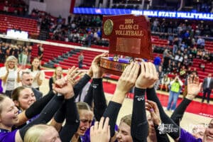 Minden wins the 2024 NSAA State Championship for Class C1 over Wahoo Saturday, November 9, 2024 in Lincoln, Nebraska.