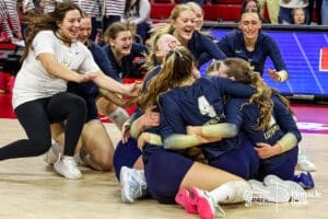 Lincoln Lutheran wins the 2024 NSAA State Championship for Class C2 over Thayer County Saturday, November 9, 2024 in Lincoln, Nebraska.