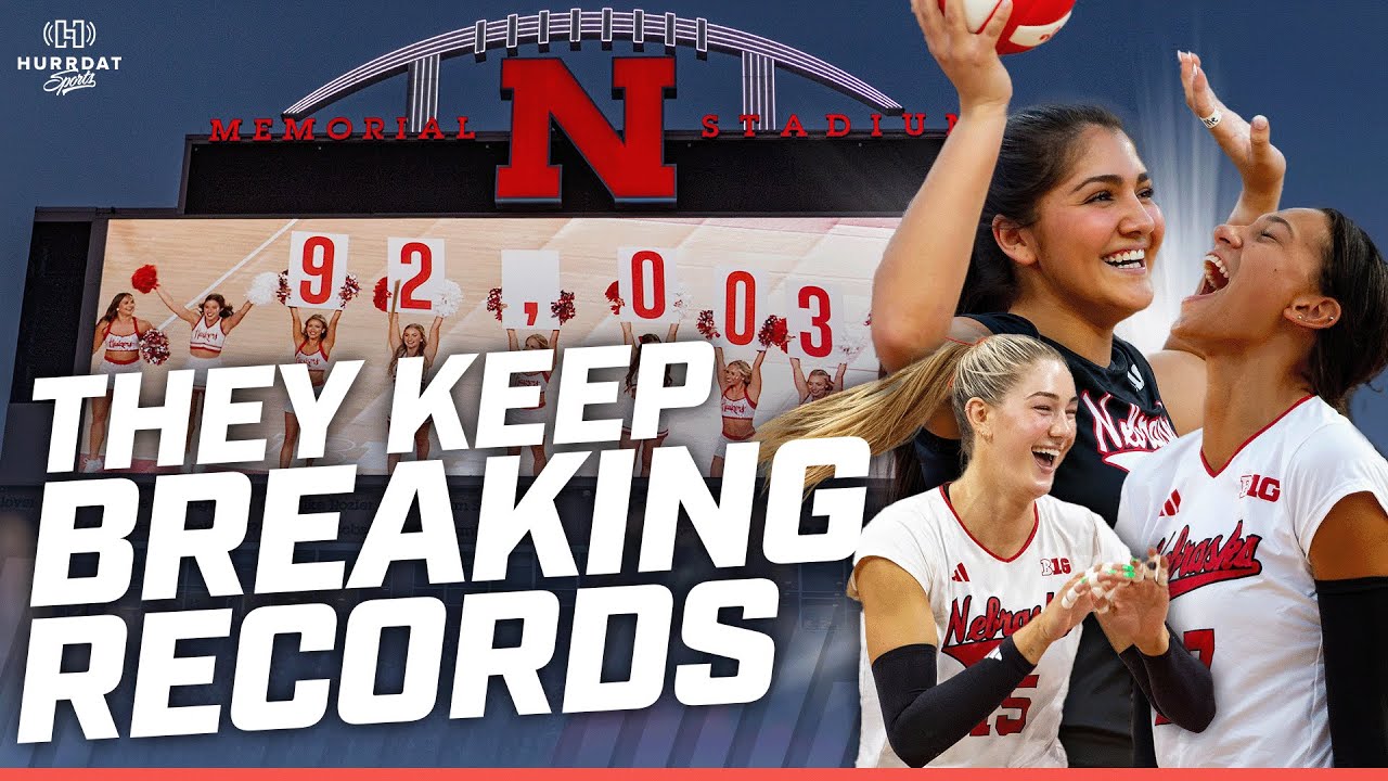 BREAKING RECORDS: How Nebraska Volleyball Changed The College Volleyball Attendance Landscape!