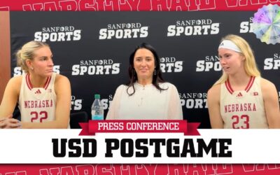 Nebraska Women’s Basketball Takes Down USD at the Sanford Pentagon | Full Press Conference