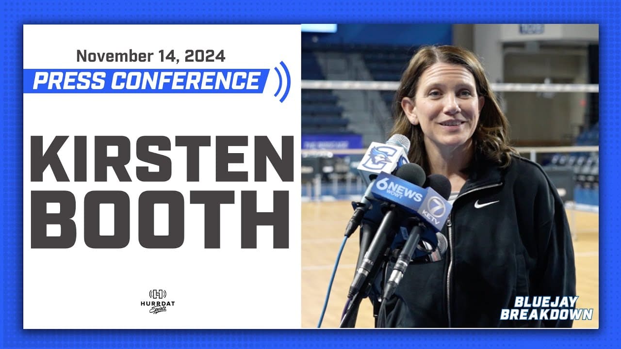 Creighton Volleyball: Kirsten Booth Talks Legacy of Senior Class | Full Press Conference