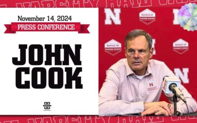 Nebraska Volleyball DOWNS Minnesota 3-1 | Full John Cook Press Conference