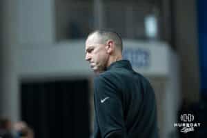 Creighton Bluejays Jim Flanery during a college basketball game against the Wyoming Cowgirls on December 17th, 2024 in Omaha Nebraska. Photo by Brandon Tiedemann.