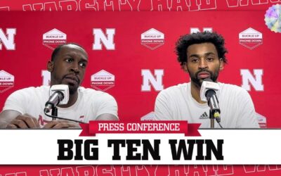 Huskers Men’s Basketball BOUNCES Back | Juwan Gary and Brice Williams Full Press Conference