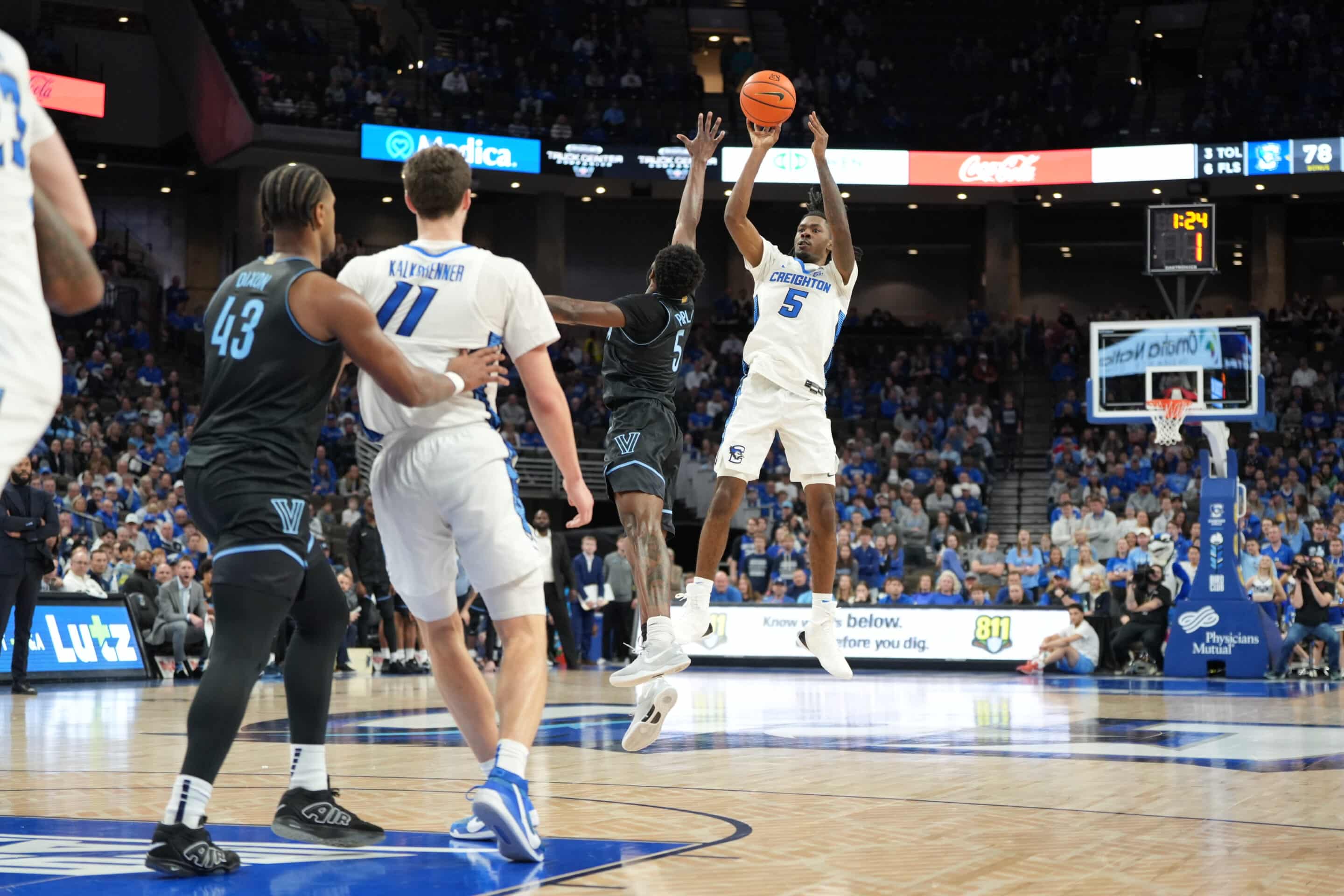 Creighton Men’s Basketball Wins Shootout With Villanova