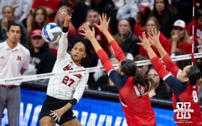 Nebraska Volleyball Reaches Elite Eight With Late-Night Win over Dayton