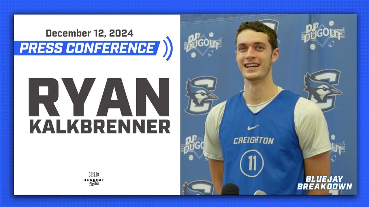 Creighton Basketball DEALS WITH INJURIES/ADVERSITY | Ryan Kalkbrenner Full Press Conference