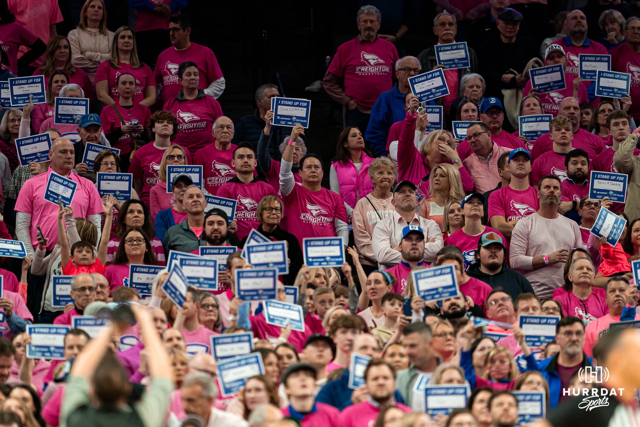 Creighton to Host Pink Out Double-Header at CHI Health Center Saturday