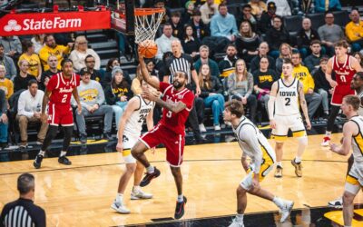 Top-10 Defense Fails Nebraska Men’s Basketball in Road Loss At Iowa