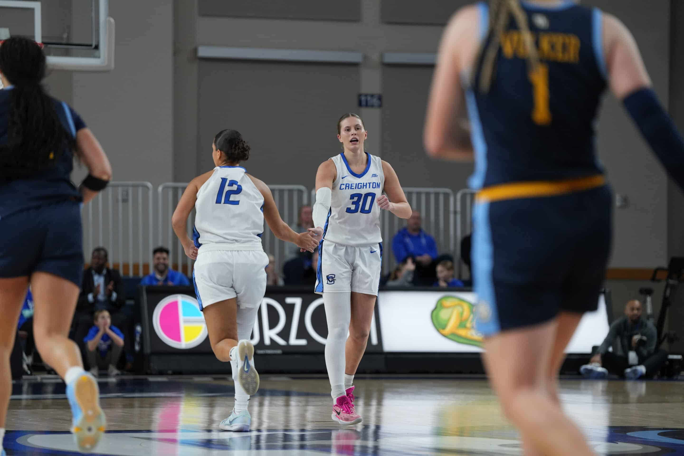 Maly’s Big Night Boosts Creighton Women’s Basketball to Win Over Marquette