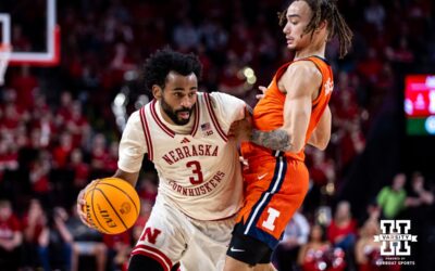 Nebraska Men’s Basketball Ends Skid, Beats No. 18 Illinois