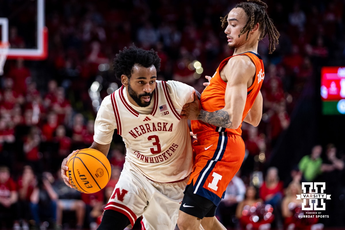 Nebraska Men’s Basketball Ends Skid, Beats No. 18 Illinois