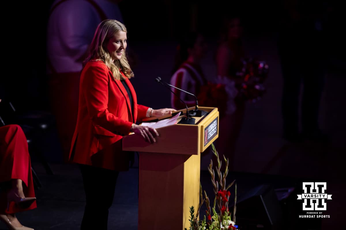 Husker Nation Welcomes Dani Busboom Kelly Home