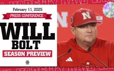 Will Bolt Preseason Press Conference | Nebraska Baseball Ready To Compete In 2025