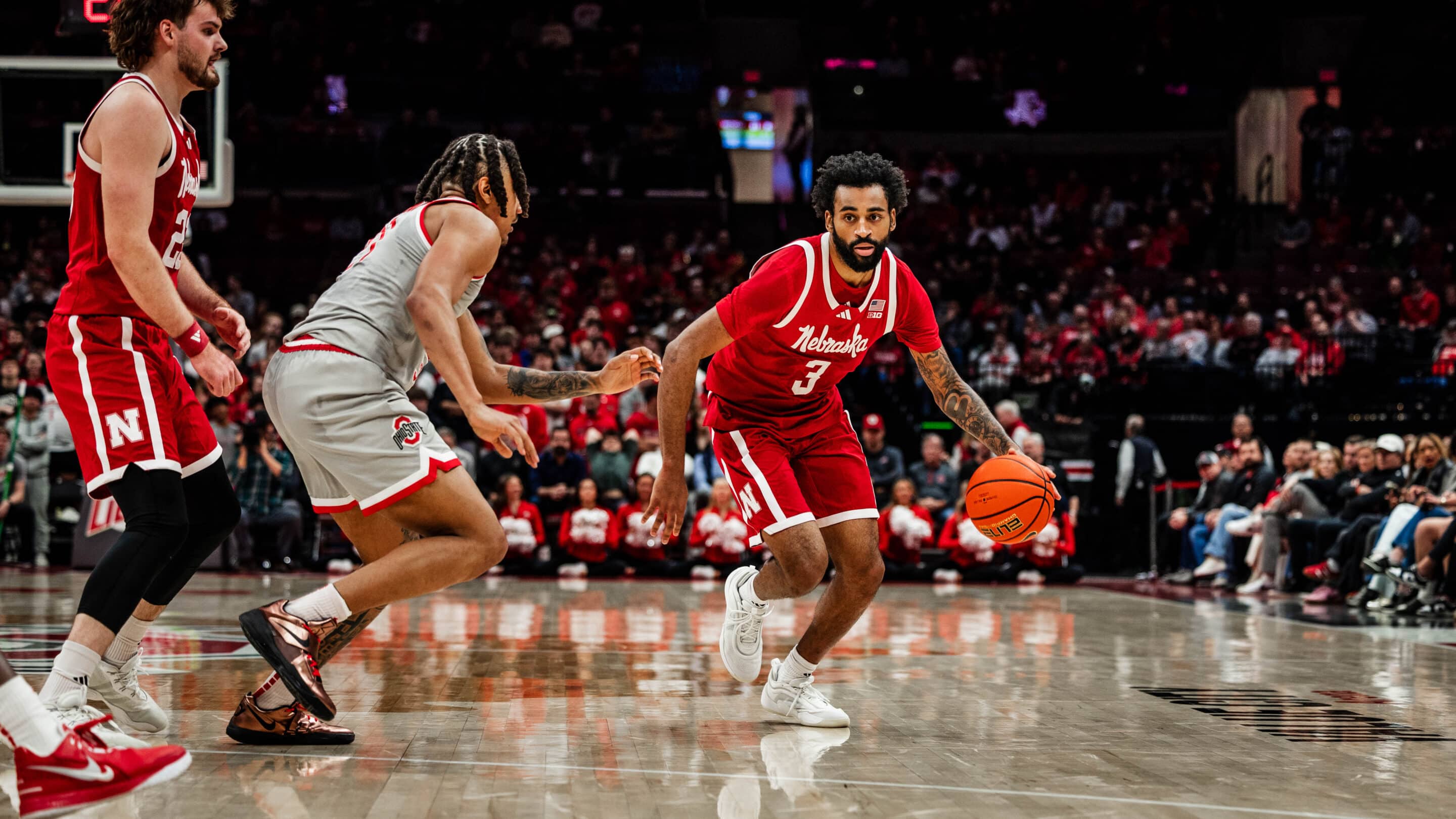 Nebraska Men’s Basketball Loses Late Lead, Falls To Ohio State 116-114 In Double OT