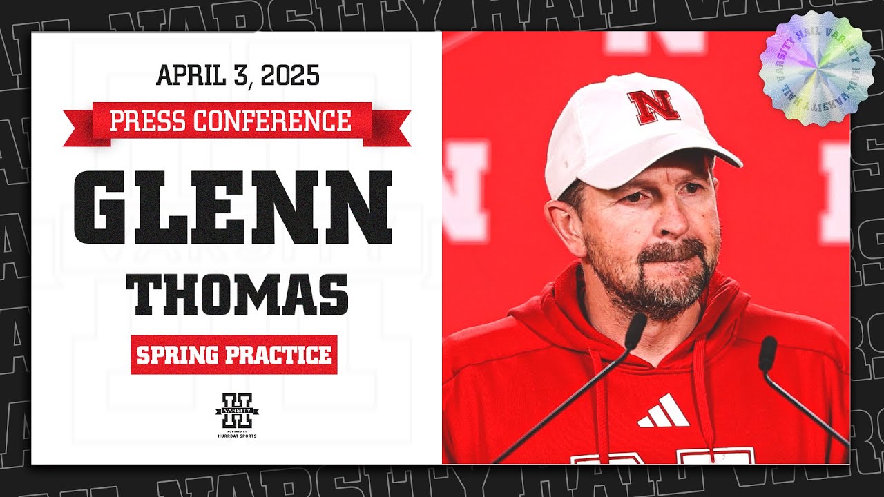 Nebraska Football QB Coach Glenn Thomas Press Conference | Developing QBs in Spring Practice