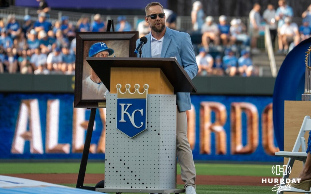 Former Husker Alex Gordon Inducted Into Royals Hall of Fame