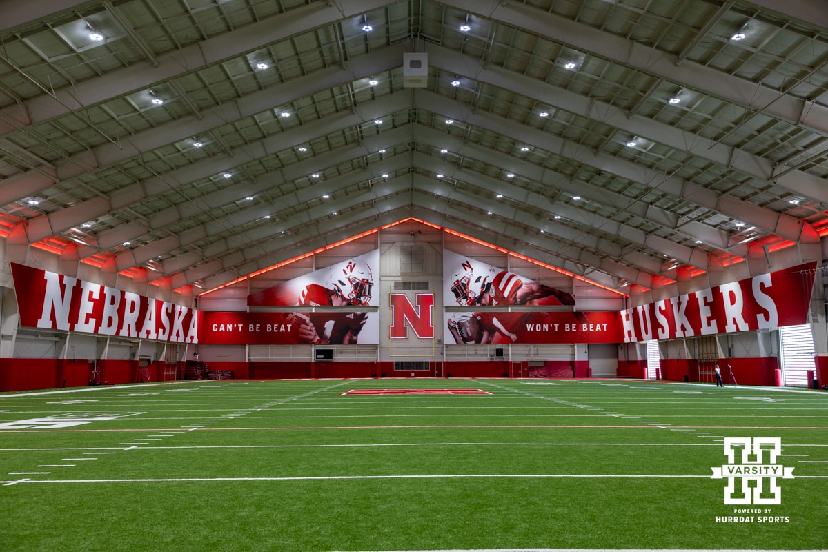 New artowrk in Hawks practice area, Monday, July 28, 2025 in Lincoln, Nebraska. Photo by John S. Peterson.