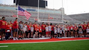 Huskers Enjoy GIving Back at Annual Team Jack Nebraska Football Road Race