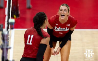 2025 Nebraska Volleyball Red White Match Photo | Huskers