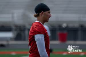 Braylen Warren during Westside football practice on Tuesday, August 12th, 2025 in Omaha Nebraska. Photo by Brandon Tiedemann.