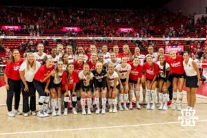 Past, Present and Future of Nebraska Volleyball Converge in 2025 Alumni Match