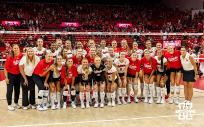 Past, Present and Future of Nebraska Volleyball Converge in 2025 Alumni Match