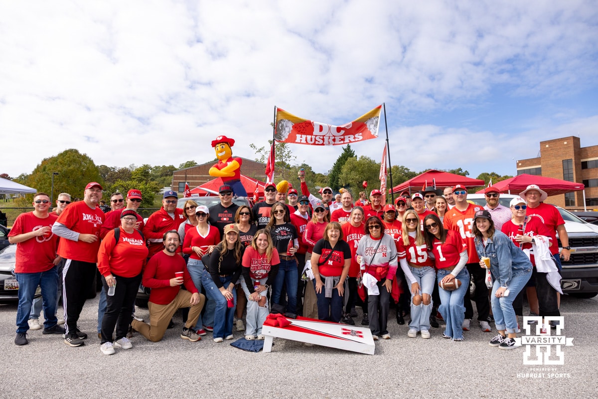 DC Huskers Tailgating before the college football game against the Maryland Terrapins on Saturday, October 11, 2025, in College Park, MD. Photo by John S. Peterson.