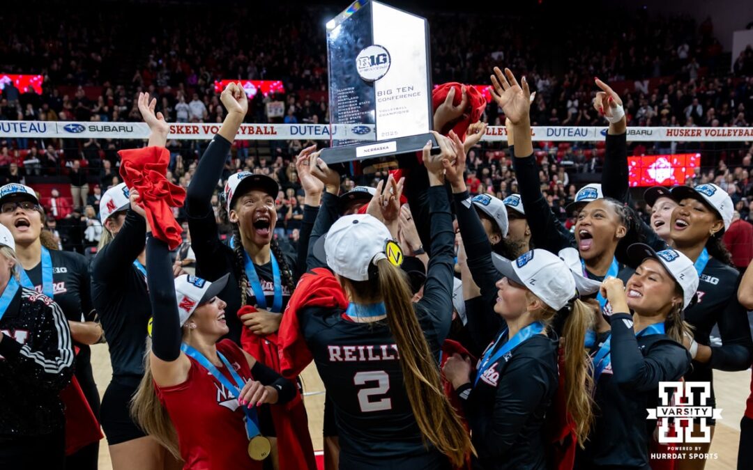 No. 1 Nebraska Volleyball Celebrates Big Ten Title With Blackout Sweep of No. 25 Penn State