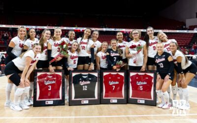 No. 1 Nebraska Completes Undefeated Regular Season With Ohio State Sweep on Senior Night