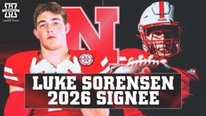 Confident Luke Sorensen Set to Join Nebraska Football